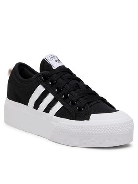 adidas adidas Кецове Nizza Platform W FV5321 Черен