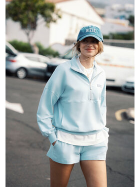 BIZUU BIZUU Bluza CHAMP Niebieski Standard Fit