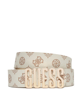 Guess Guess Curea de Damă BW9173 P4435 Écru