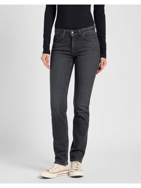 Lee Lee Jeansy ELLY Czarny Slim Fit