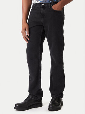 Karl Lagerfeld Jeans Karl Lagerfeld Jeans Traperice B1M10039 Crna Straight Fit
