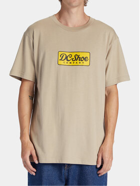 DC DC T-Shirt Happy Hour Tees ADYZT05293 Μπεζ Regular Fit