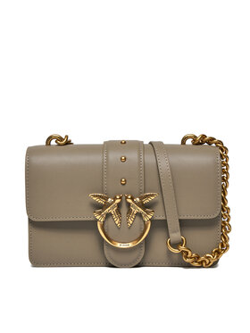 Pinko Pinko Дамска чанта Love One Mini Cl AI 23-24 PLTT 100059 A0F1 Сив