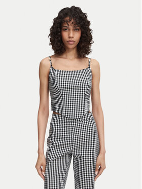 Guess Guess Τοπ W6YH94 W4487 Μαύρο Slim Fit