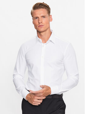 Boss Boss Cămașă 50490361 Alb Slim Fit