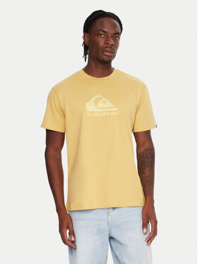Quiksilver Quiksilver T-Shirt Ev Comp Logo EQYZT08182 Gelb Regular Fit