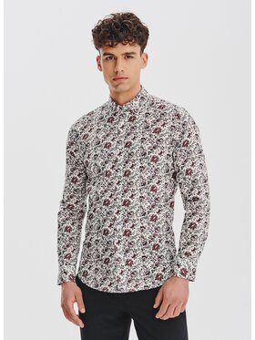 Pako Lorente Pako Lorente Koszula P25WF-1X-054 Biały Slim Fit