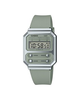 Casio Casio Pulkstenis A100WEF-3AEF Zaļš
