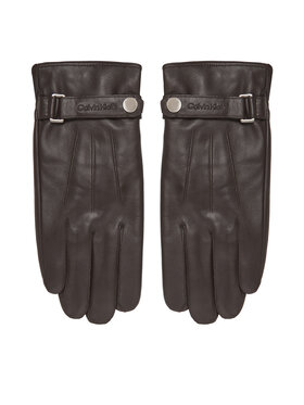 Calvin Klein Calvin Klein Férfi kesztyű Logo Strap LV04D8035G Barna