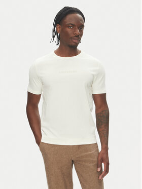 Lindbergh Lindbergh T-Shirt 30-400200 Écru Relaxed Fit