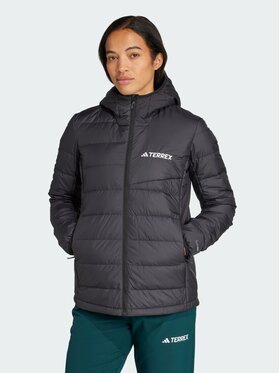 adidas adidas Kurtka wielofunkcyjna Terrex Multi Light Down CLIMAWARM Hooded Czarny Regular Fit