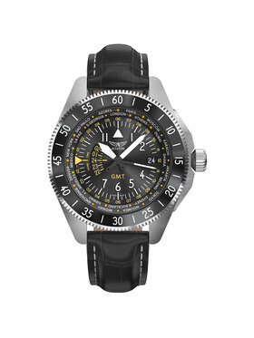 Aviator Aviator Zegarek V.1.37.0.307.4 Czarny