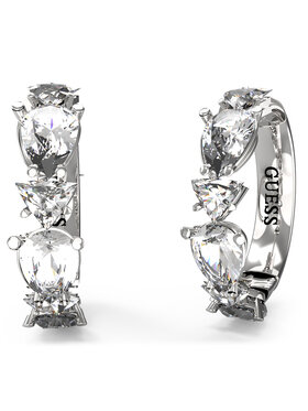 Guess Guess Naušnice JUBE04 417JW Srebrna