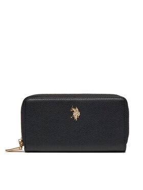U.S. Polo Assn. U.S. Polo Assn. Didelė Moteriška Piniginė WIUJE6318WVP Juoda