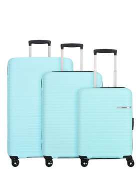 American Tourister American Tourister Komplet walizek 317402 Błękitny