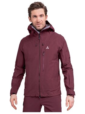Schöffel Schöffel Kurtka narciarska 3L Pizac Bordowy Regular Fit
