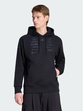 adidas adidas Bluza techniczna 162871 Czarny Loose Fit