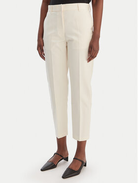 Calvin Klein Calvin Klein Chino nohavice LV044B916G Écru Regular Fit