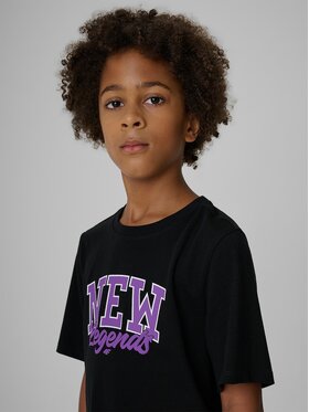 4F 4F T-Shirt 4FJRAW26TTSHM4525-20S Černá Regular Fit