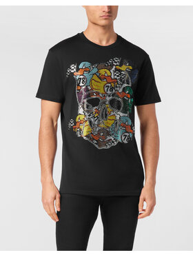 PHILIPP PLEIN PHILIPP PLEIN T-Shirt 23521 Czarny Regular Fit
