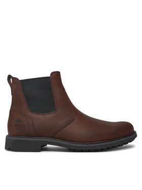 Timberland Timberland Kotníková obuv s elastickým prvkem Stormbucks TB05552R2421 Hnědá