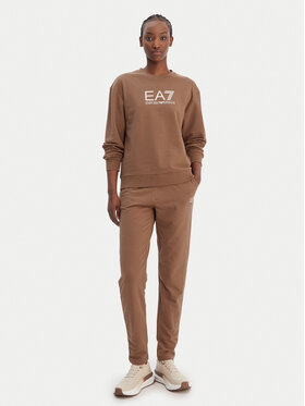 EA7 Emporio Armani EA7 Emporio Armani Анцуг 7W000115 AF13135 U6044 Кафяв Regular Fit