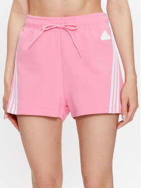 adidas adidas Pantaloncini sportivi Future Icons 3-Stripes Shorts IC0524 Rosa Regular Fit