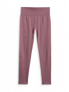 4F 4F Legginsy YOGA Różowy ciemny Slim Fit