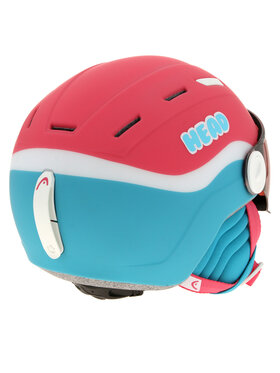 Head Skijaška Kaciga Maja Visor Pink/Blue 328334 Ružičasta