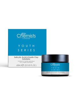 skinChemists skinChemists Peeling z kwasem salicylowym i glinką kaolinową 60 ml Peeling