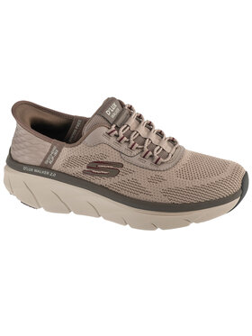 Skechers Skechers Sneakersy Skechers Slip-ins: D'Lux Walker 2.0 - Rezinate Beżowy