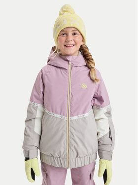 Roxy Roxy Лижна куртка Hekla Ice ERGTJ03204 Рожевий Relaxed Fit