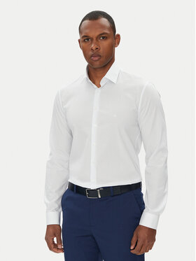 Calvin Klein Calvin Klein Hemd K10K114299 Weiß Slim Fit