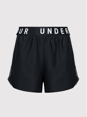 Under Armour Under Armour Спортни шорти Ua Play Up 2-in-1 1351981 Черен Loose Fit