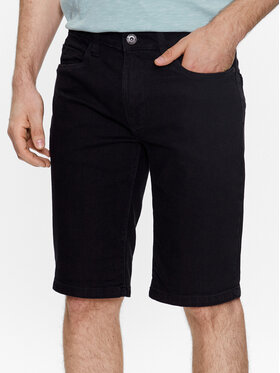 INDICODE INDICODE Pantaloni scurți de blugi Kaden 70-100 Negru Regular Fit