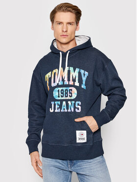 Tommy Jeans Tommy Jeans Bluză College DM0DM12350 Bleumarin Regular Fit