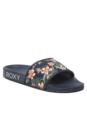 Roxy Roxy Klapki ARJL100909 Granatowy