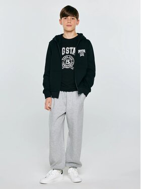 BIG STAR BIG STAR T-Shirt MAUTER_906_150 Czarny Basic Fit