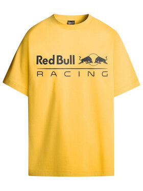 Pepe Jeans Pepe Jeans T-Shirt Red Bull Racing Logo Print 2025 Żółty Regular Fit
