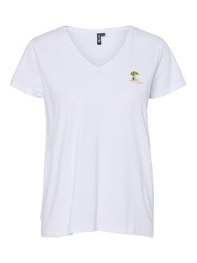 Pieces Pieces Футболка Tilly 17157705 Білий Regular Fit