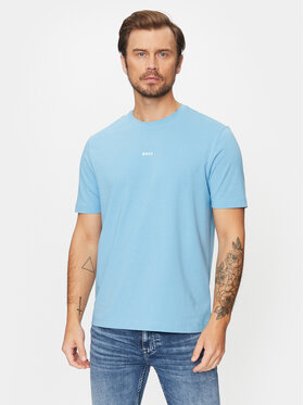 Boss Boss Тишърт Tchup 50473278 Син Relaxed Fit