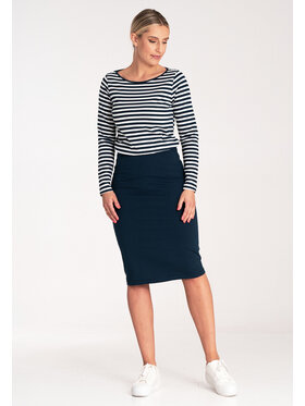 FIGL FIGL Sukienka codzienna M1057 Granatowy Regular Fit