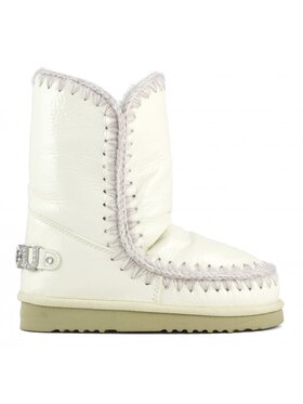 Flower Mountain Flower Mountain Μποτάκια fw101037c-patwhi Λευκό