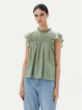 ONLY ONLY Blúz Katti 15337637 Zöld Regular Fit