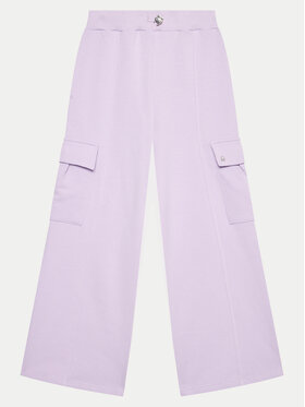 United Colors Of Benetton United Colors Of Benetton Спортивні штани 33NVCF05D Фіолетовий Wide Leg