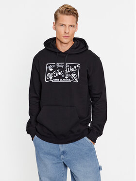 Vans Vans Pulóver Diced Po VN0008J0 Fekete Classic Fit