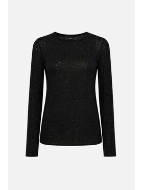 PINKO PINKO Bluzka Pico Czarny Regular Fit