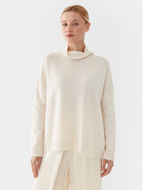 Weekend Max Mara Weekend Max Mara Rolák Benito 2353660733 Écru Loose Fit