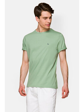 Lancerto Lancerto T-Shirt Daniel TS124121000031 Zielony Regular Fit
