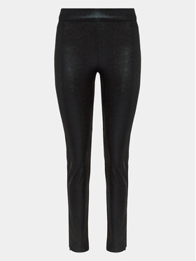 Olsen Olsen Medžiaginės kelnės 14002117 Juoda Slim Fit